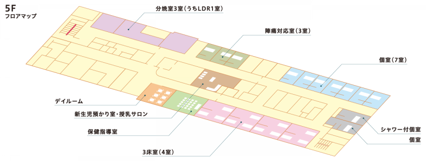 5Fフロアマップ