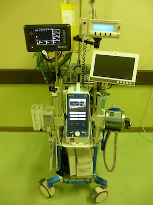 心肺停止症例に対する蘇生手段に使用する 『経皮的心肺補助装置』